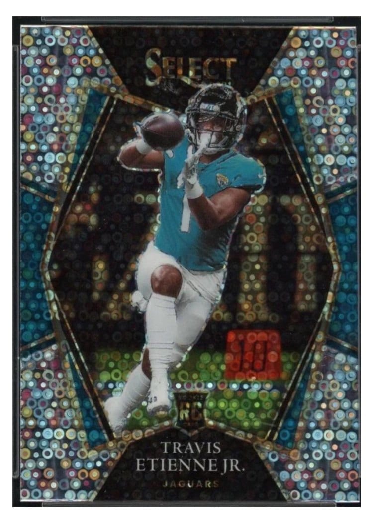2021 Panini Select Base Set Travis Etienne Jr #154 card