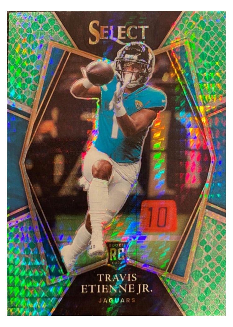 2021 Panini Select Base Set Travis Etienne Jr #154 card