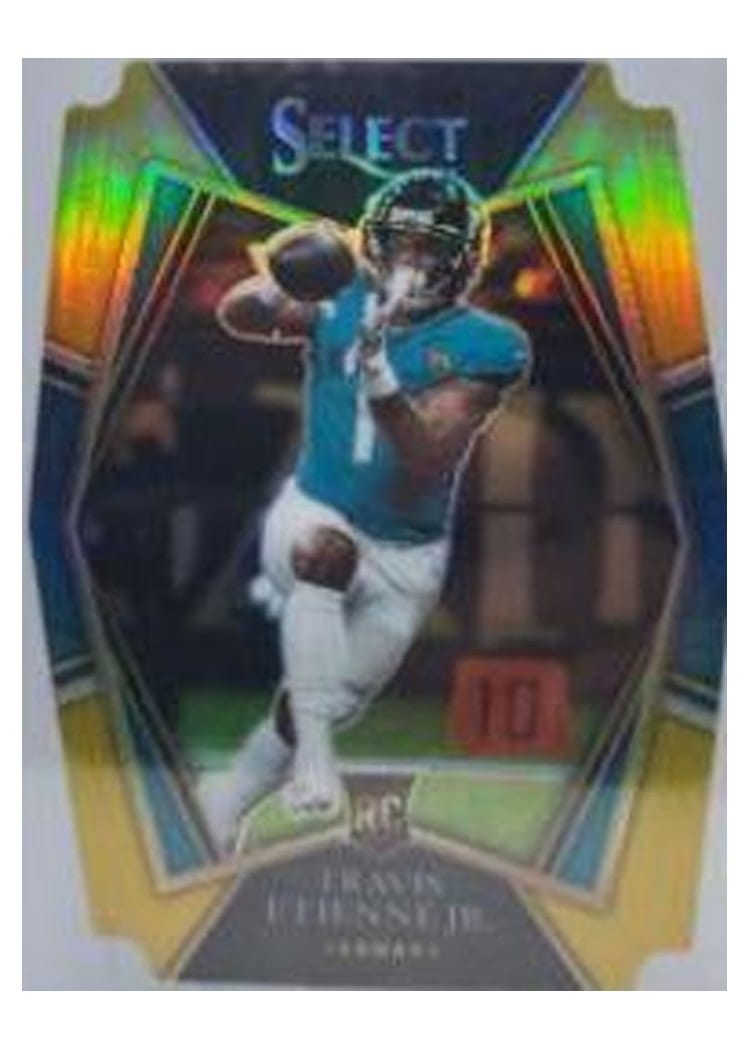 2021 Panini Select Base Set Travis Etienne Jr #154 card