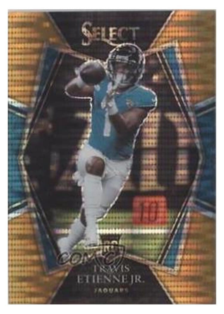 2021 Panini Select Base Set Travis Etienne Jr #154 card