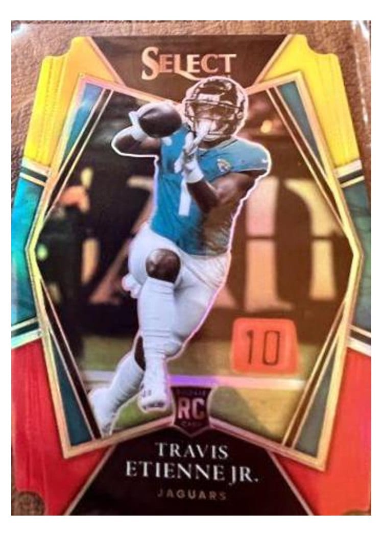 2021 Panini Select Base Set Travis Etienne Jr #154 card