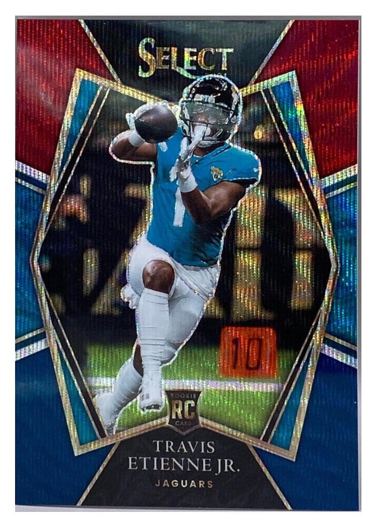 2021 Panini Select Base Set Travis Etienne Jr #154 card