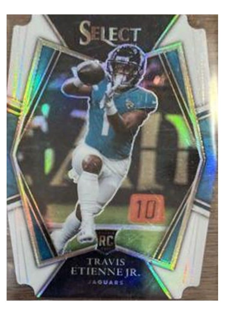 2021 Panini Select Base Set Travis Etienne Jr #154 card