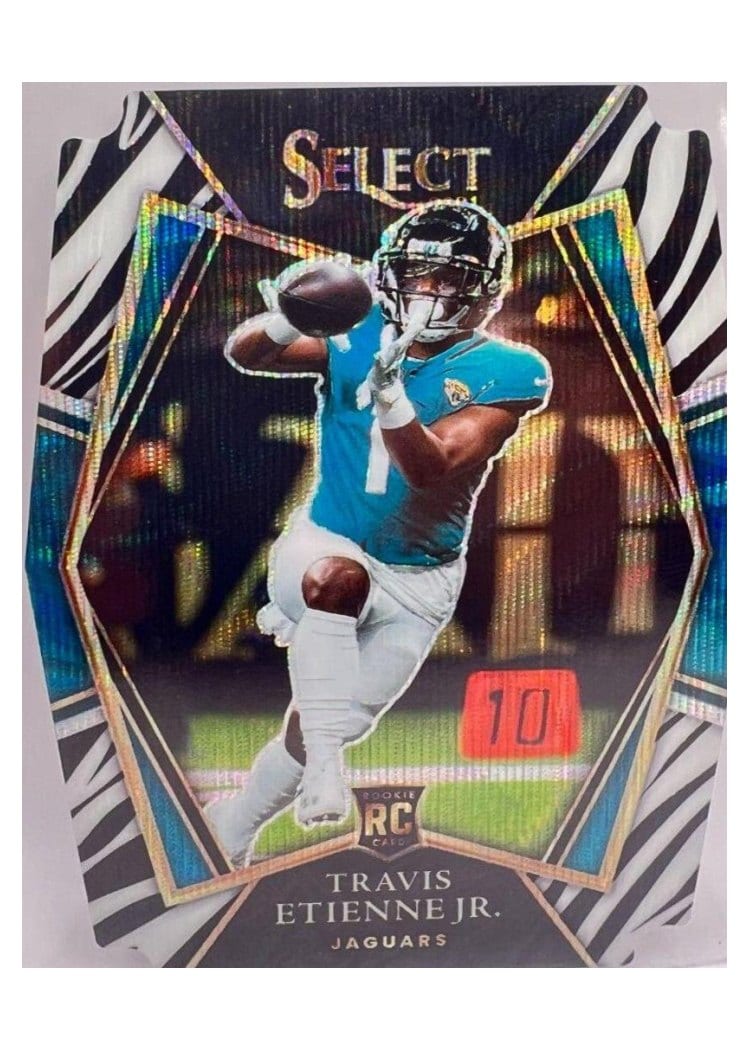 2021 Panini Select Base Set Travis Etienne Jr #154 card