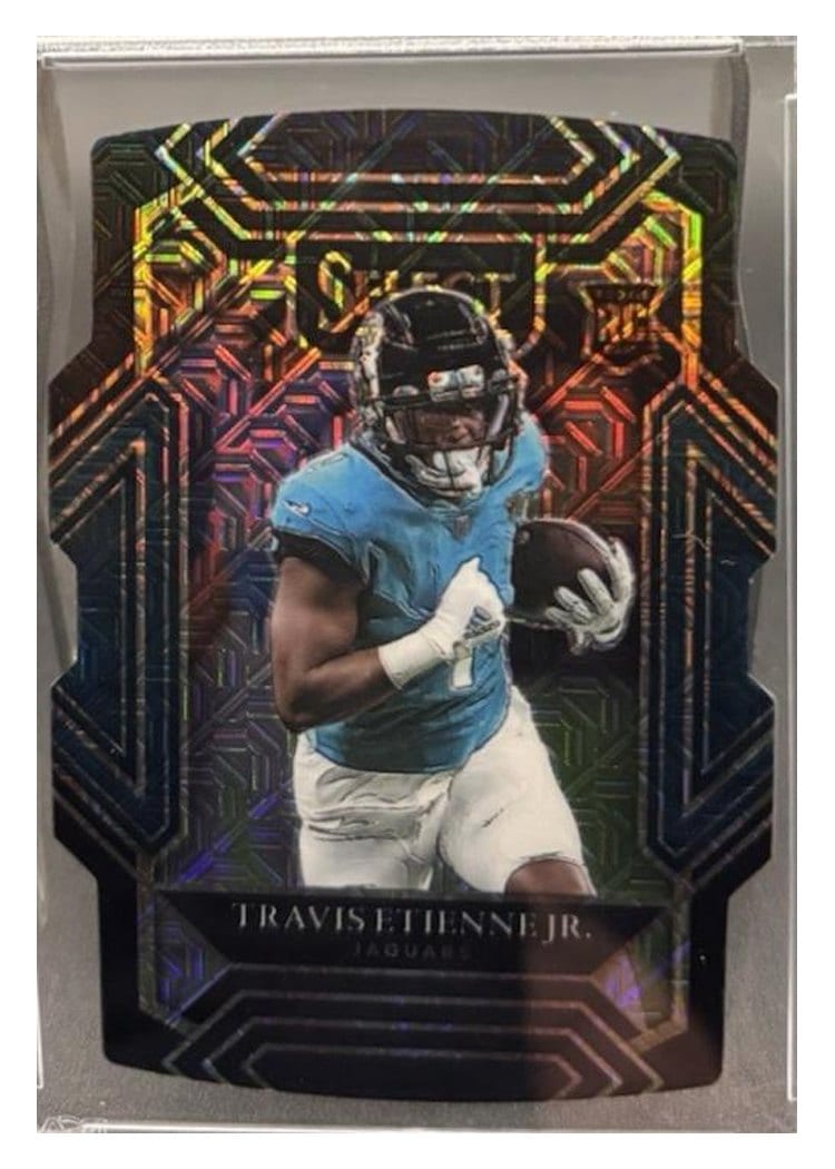 2021 Panini Select Base Set Travis Etienne Jr #254 card
