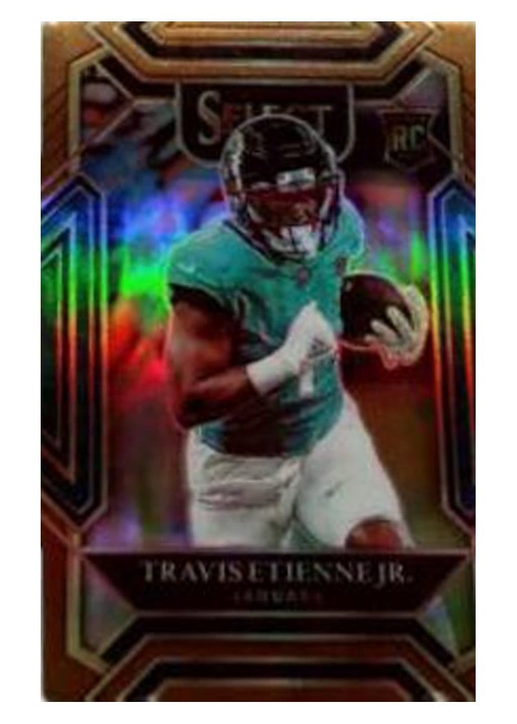 2021 Panini Select Base Set Travis Etienne Jr #254 card