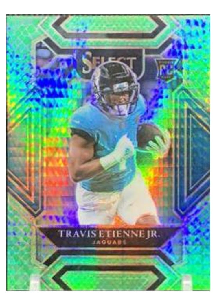 2021 Panini Select Base Set Travis Etienne Jr #254 card
