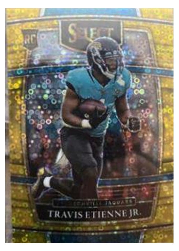 2021 Panini Select Base Set Travis Etienne Jr #254 card