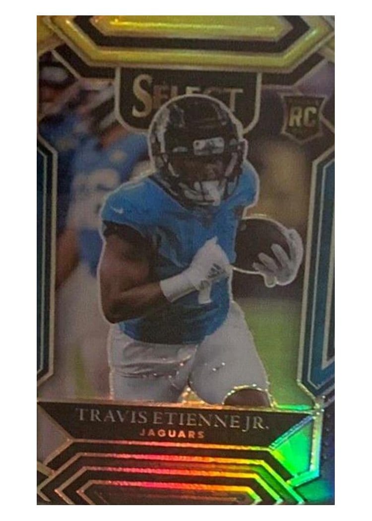 2021 Panini Select Base Set Travis Etienne Jr #254 card