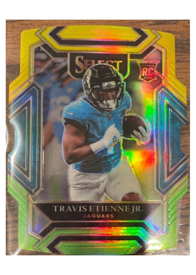 2021 Panini Select Base Set Travis Etienne Jr #254 card