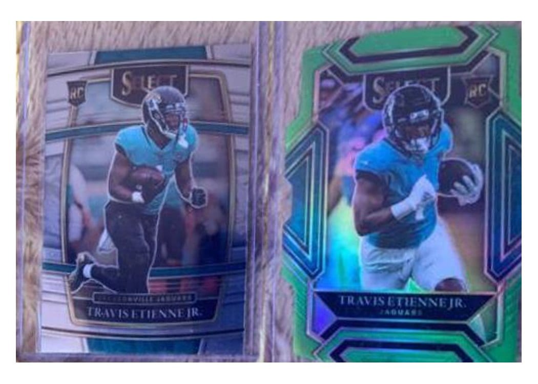 2021 Panini Select Base Set Travis Etienne Jr #254 card