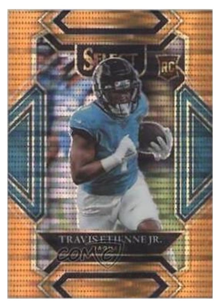 2021 Panini Select Base Set Travis Etienne Jr #254 card