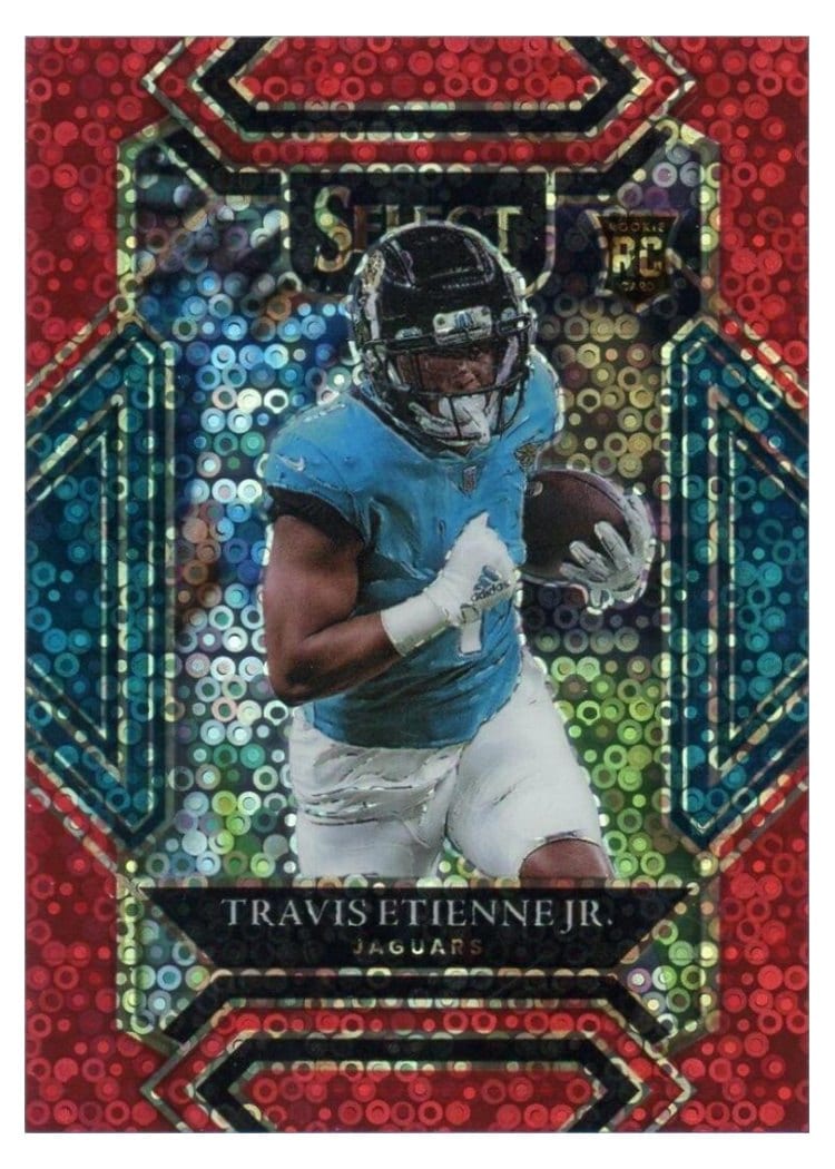 2021 Panini Select Base Set Travis Etienne Jr #254 card