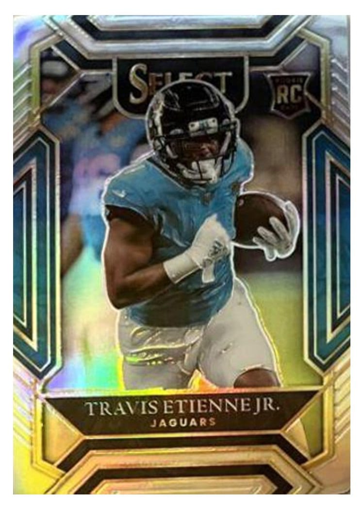2021 Panini Select Base Set Travis Etienne Jr #254 card