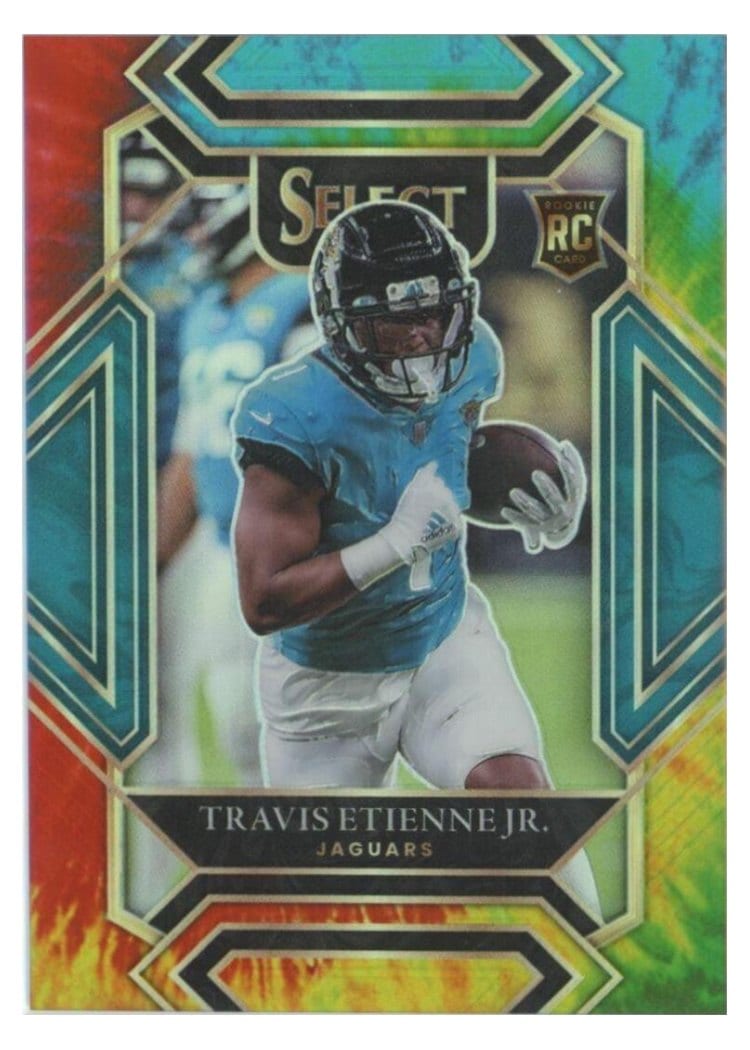 2021 Panini Select Base Set Travis Etienne Jr #254 card