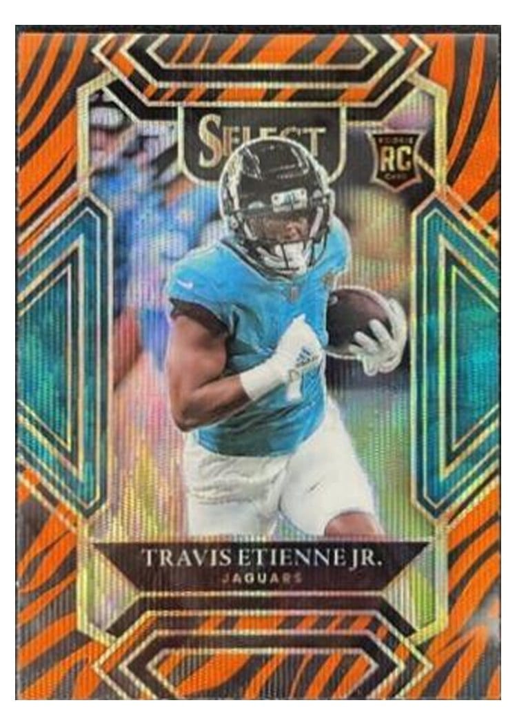 2021 Panini Select Base Set Travis Etienne Jr #254 card