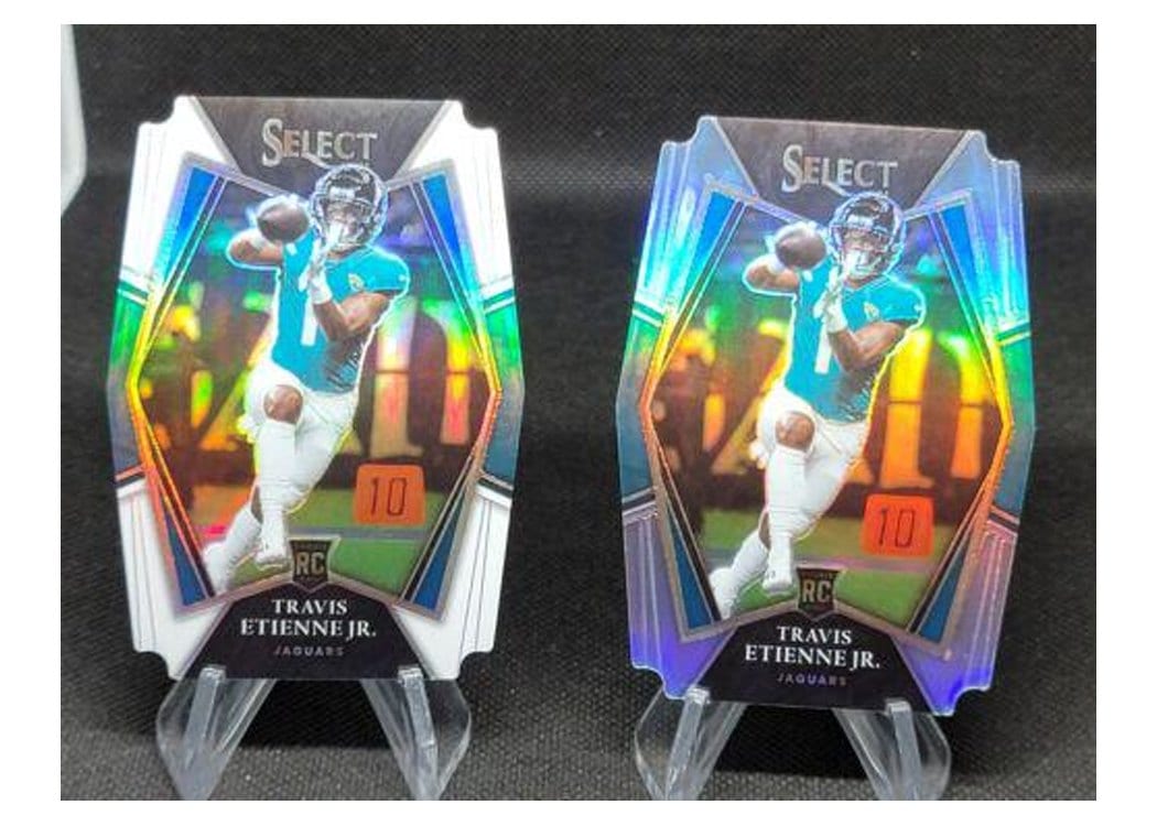 2021 Panini Select Base Set Travis Etienne Jr #254 card