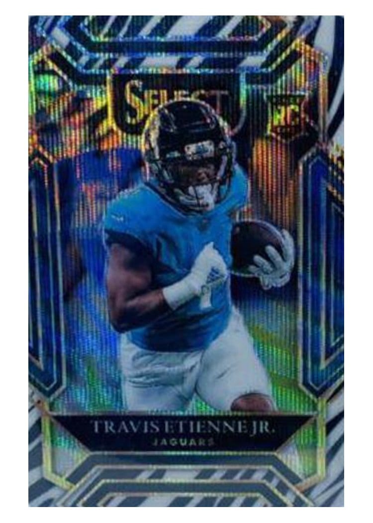 2021 Panini Select Base Set Travis Etienne Jr #254 card