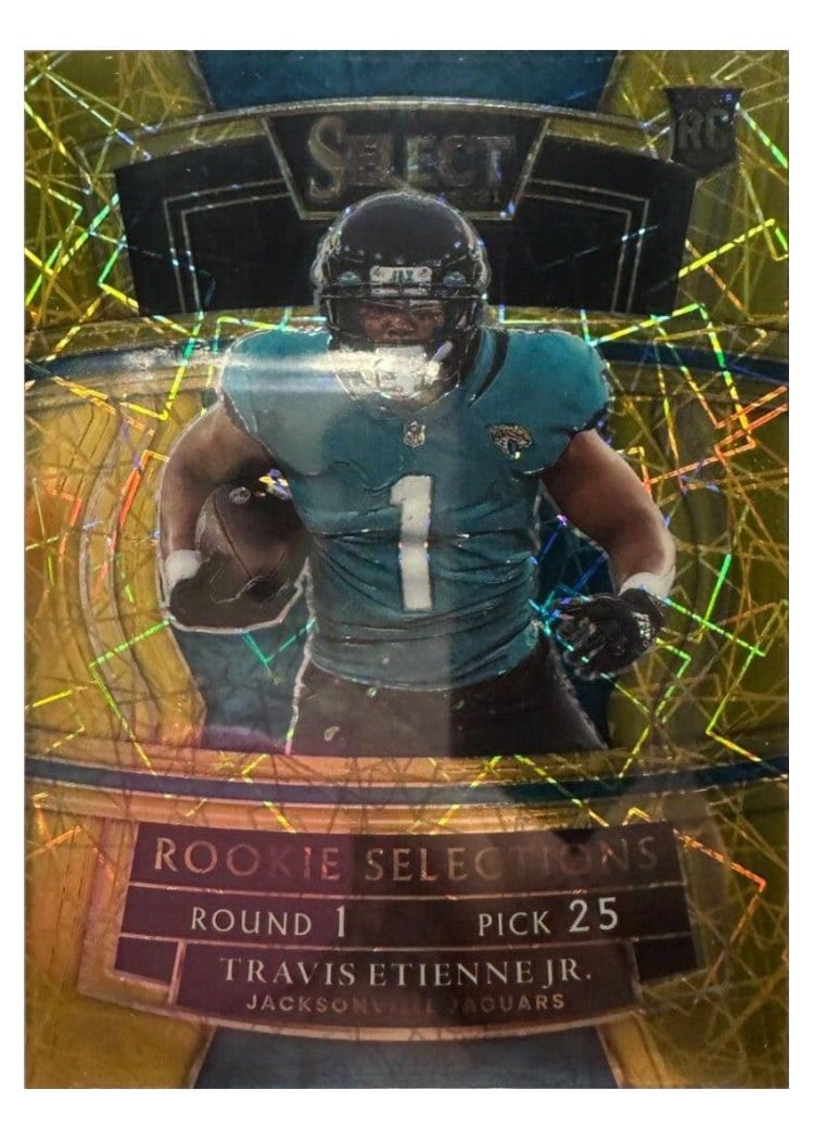 2021 Panini Select Base Set Travis Etienne Jr #354 card