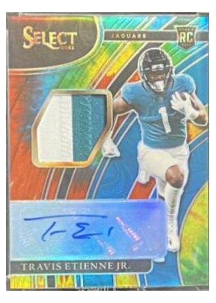 2021 Panini Select Base Set Travis Etienne Jr #354 card