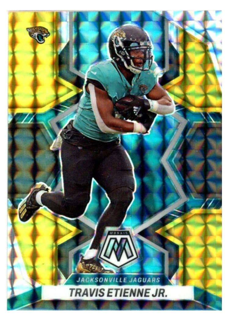 2022 Panini Mosaic Base Set Travis Etienne Jr #90 card