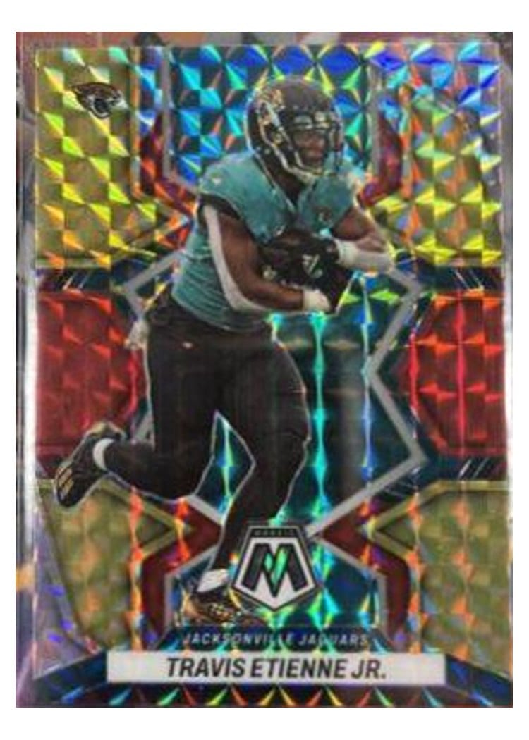 2022 Panini Mosaic Base Set Travis Etienne Jr #90 card