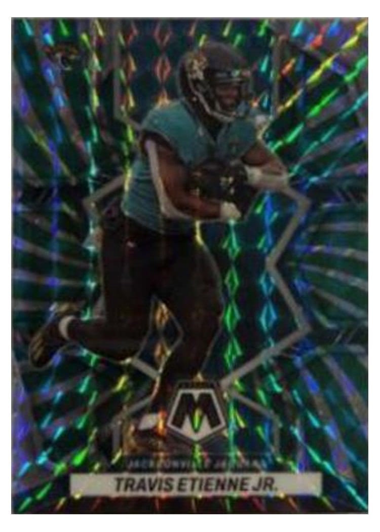 2022 Panini Mosaic Base Set Travis Etienne Jr #90 card