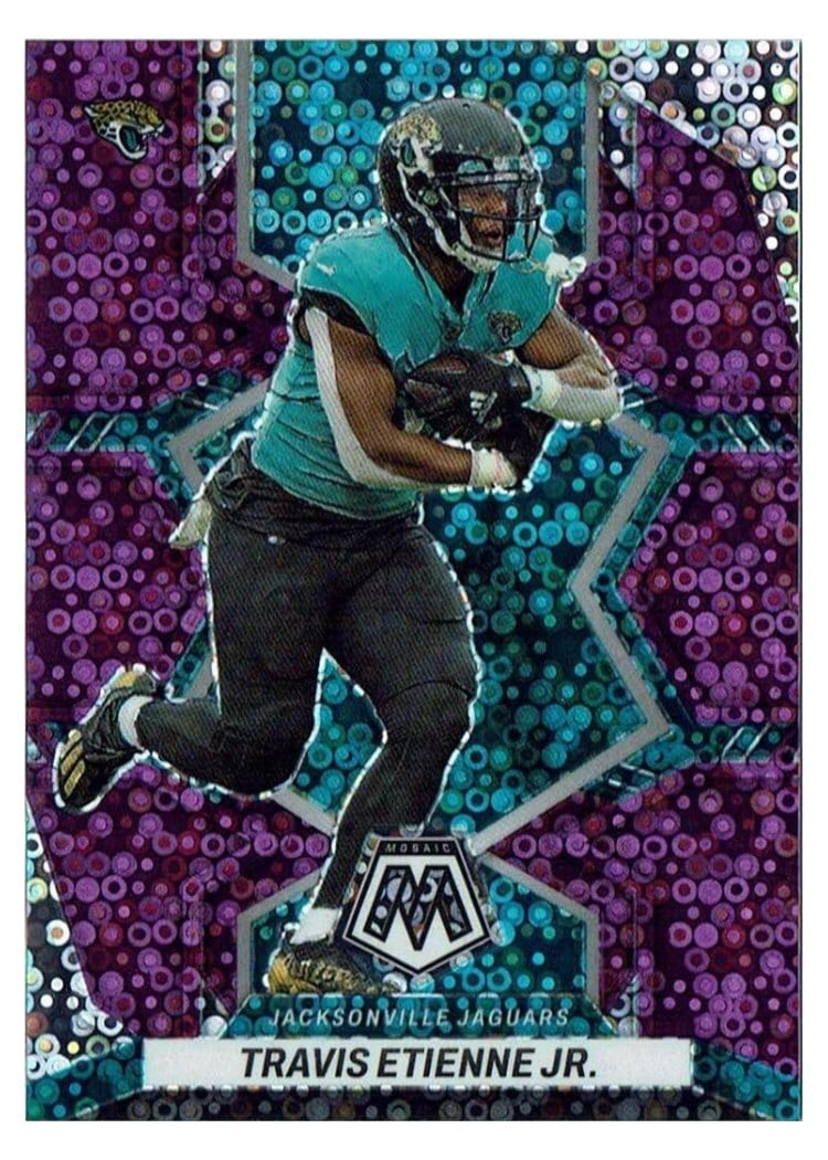 2022 Panini Mosaic Base Set Travis Etienne Jr #90 card