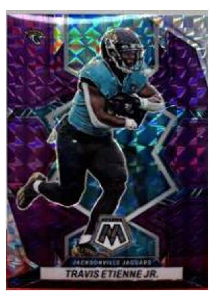 2022 Panini Mosaic Base Set Travis Etienne Jr #90 card