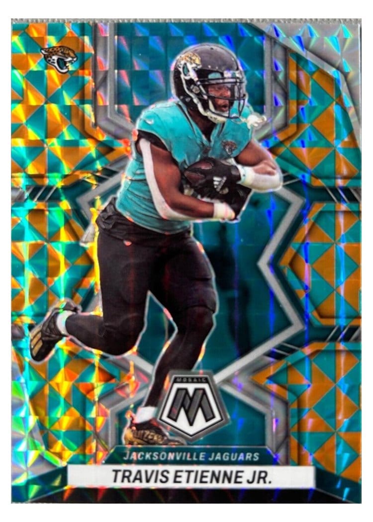 2022 Panini Mosaic Base Set Travis Etienne Jr #90 card