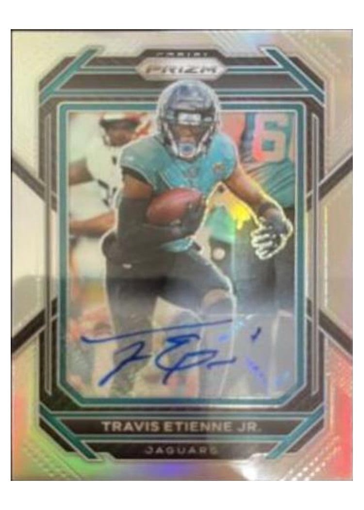 2022 Panini Prizm Base Set Travis Etienne Jr. #132 card