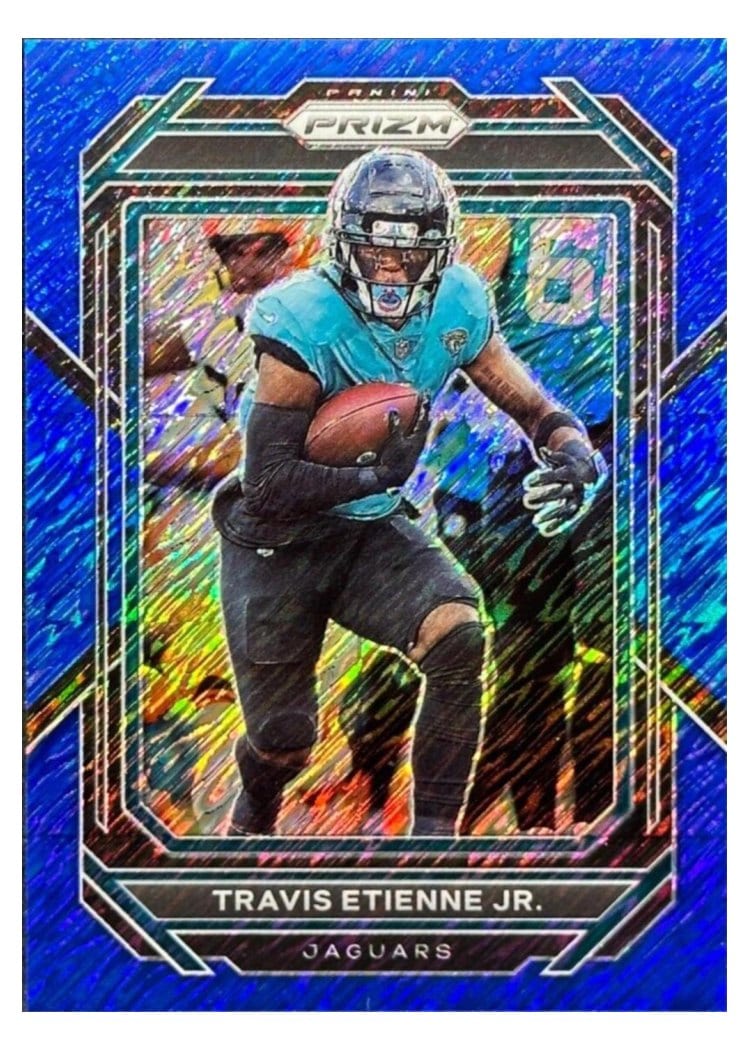 2022 Panini Prizm Base Set Travis Etienne Jr. #132 card