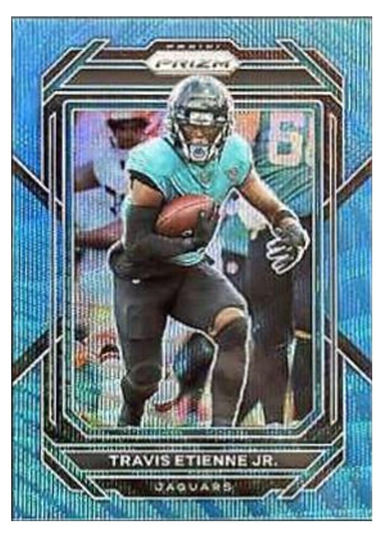 2022 Panini Prizm Base Set Travis Etienne Jr. #132 card