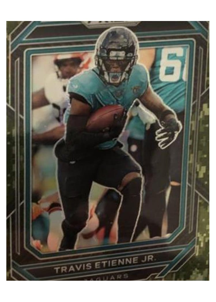 2022 Panini Prizm Base Set Travis Etienne Jr. #132 card