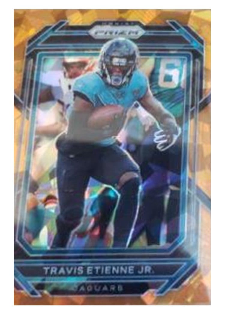 2022 Panini Prizm Base Set Travis Etienne Jr. #132 card