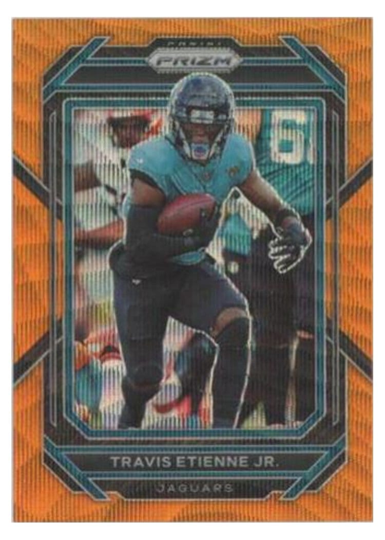 2022 Panini Prizm Base Set Travis Etienne Jr. #132 card