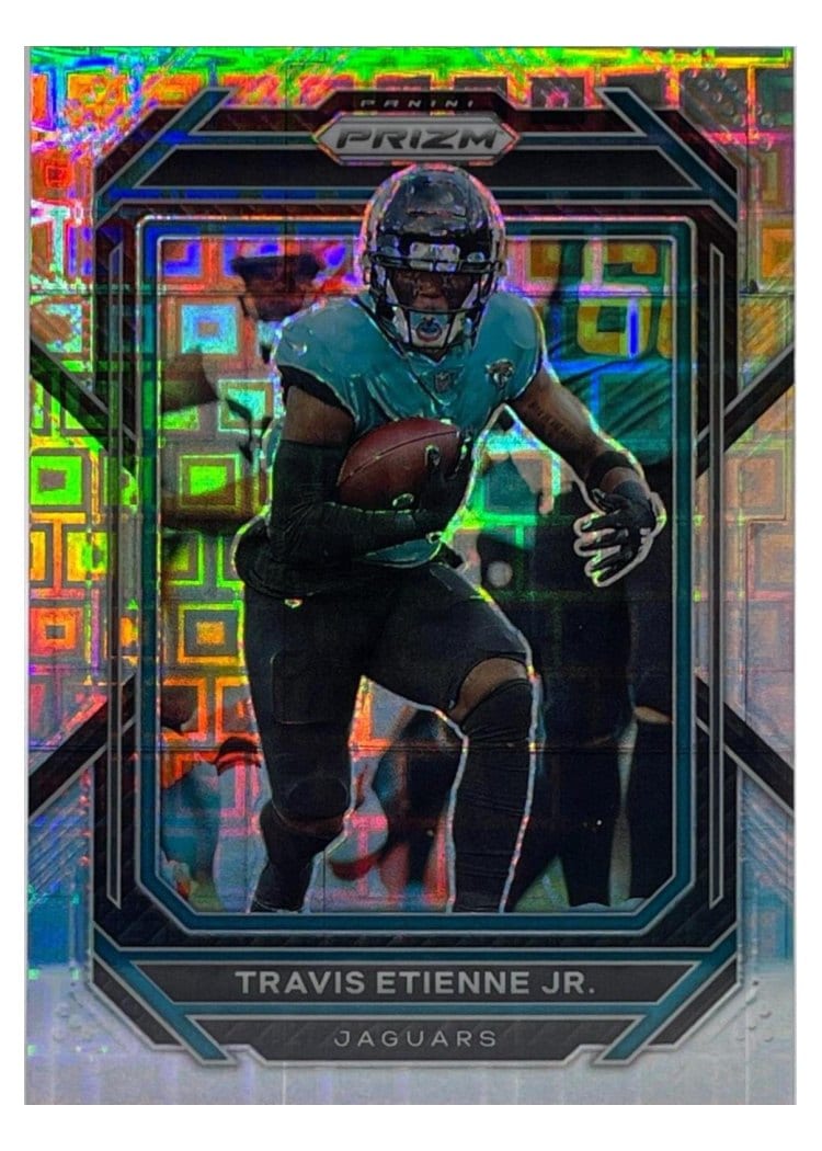 2022 Panini Prizm Base Set Travis Etienne Jr. #132 card