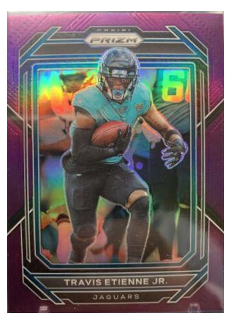 2022 Panini Prizm Base Set Travis Etienne Jr. #132 card