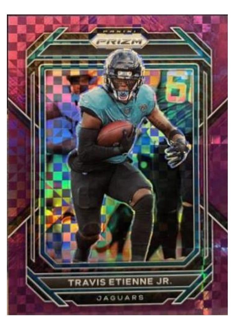 2022 Panini Prizm Base Set Travis Etienne Jr. #132 card