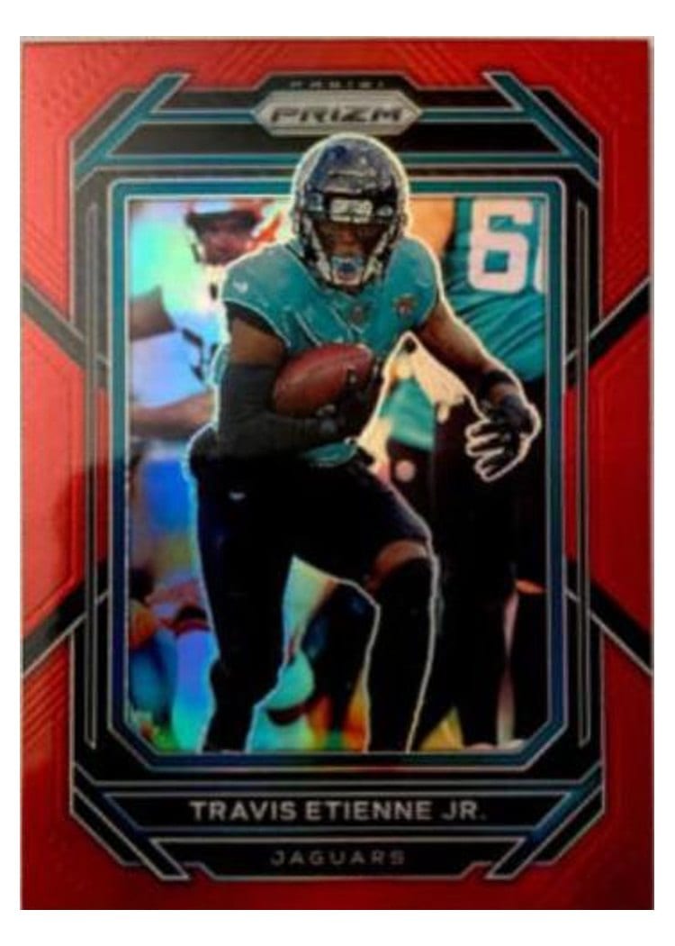 2022 Panini Prizm Base Set Travis Etienne Jr. #132 card
