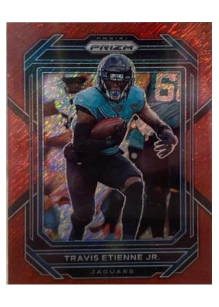 2022 Panini Prizm Base Set Travis Etienne Jr. #132 card