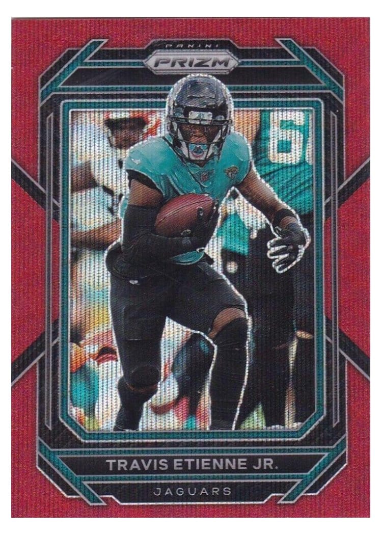 2022 Panini Prizm Base Set Travis Etienne Jr. #132 card