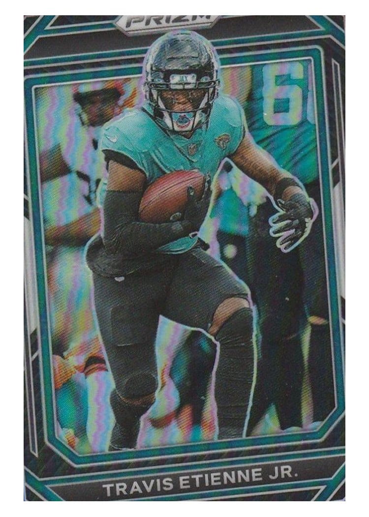 2022 Panini Prizm Base Set Travis Etienne Jr. #132 card