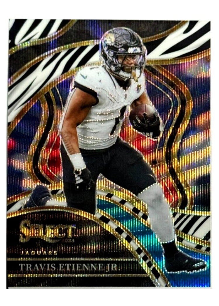 2023 Panini Select Base Set Travis Etienne Jr. #216 card