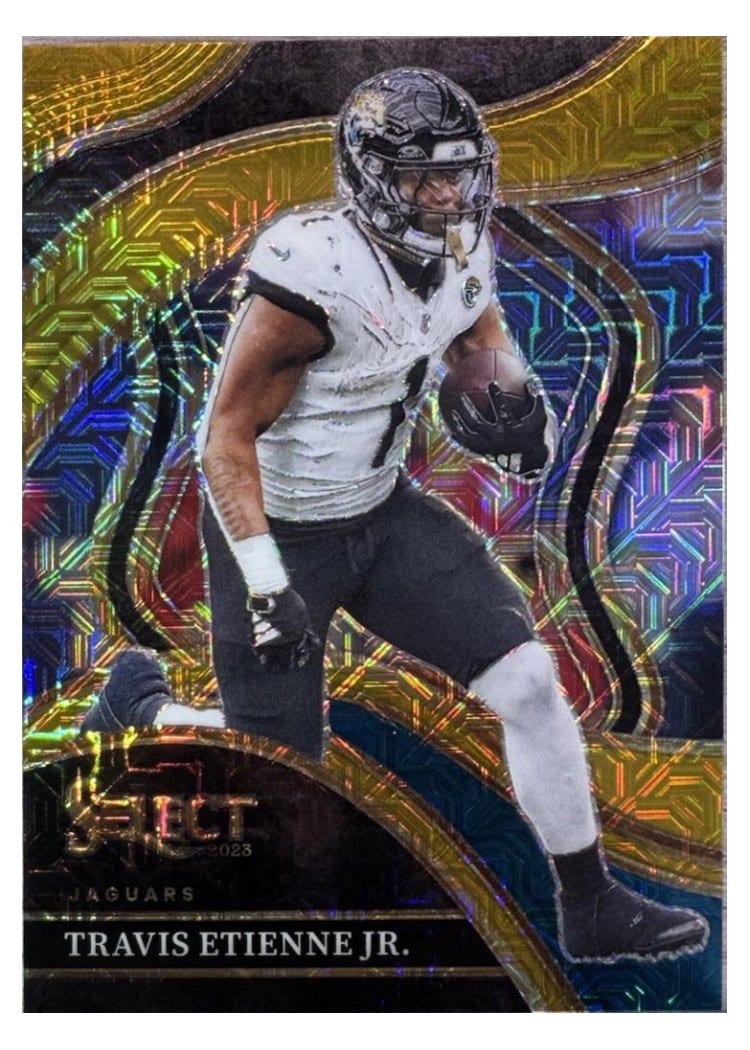 2023 Panini Select Base Set Travis Etienne Jr. #216 card
