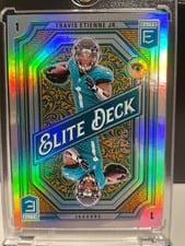 2024 Donruss Elite Elite Deck Travis Etienne Jr. #18 card