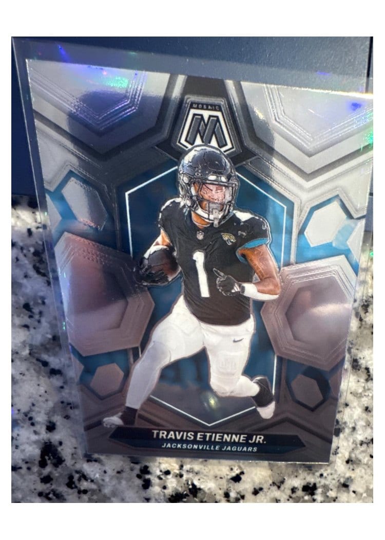 2024 Panini Mosaic Base Set Travis Etienne Jr. #100 card