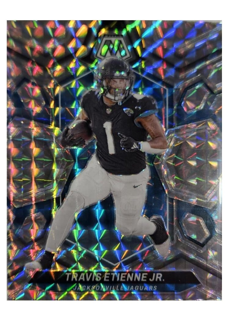 2024 Panini Mosaic Base Set Travis Etienne Jr. #100 card