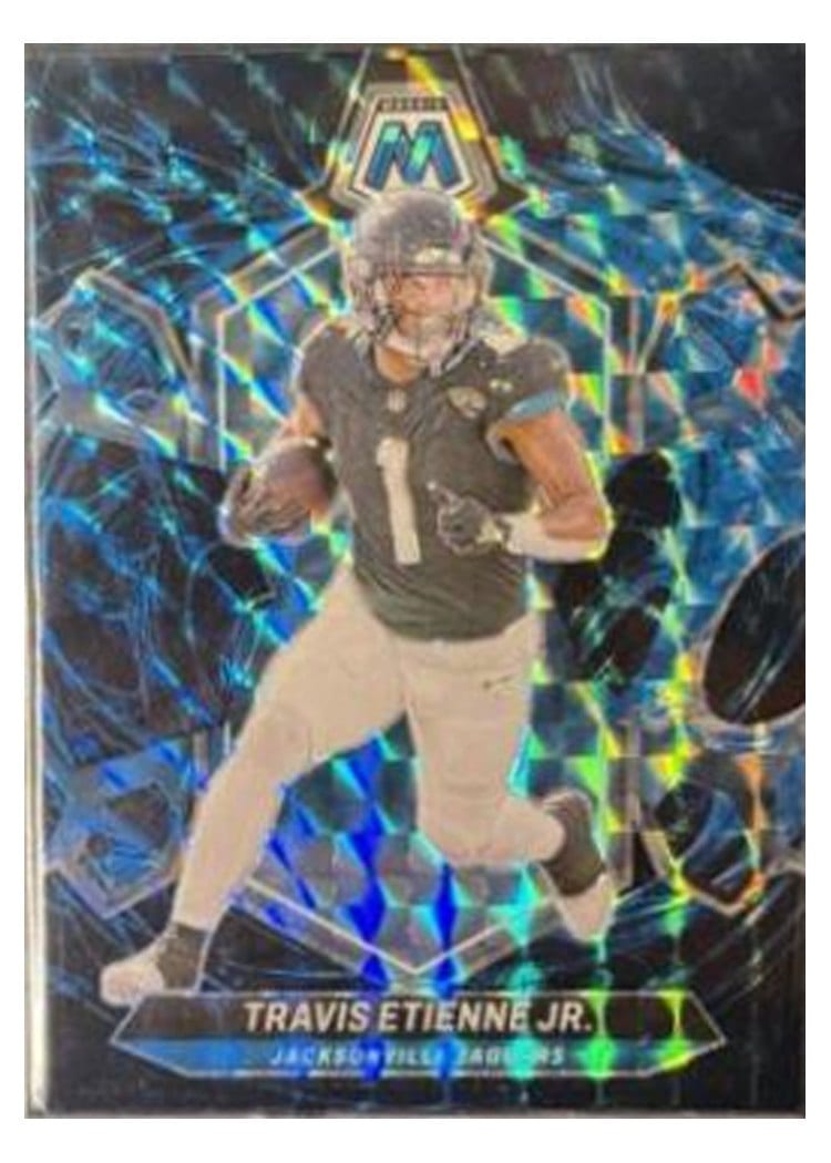 2024 Panini Mosaic Base Set Travis Etienne Jr. #100 card