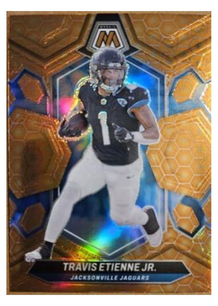 2024 Panini Mosaic Base Set Travis Etienne Jr. #100 card